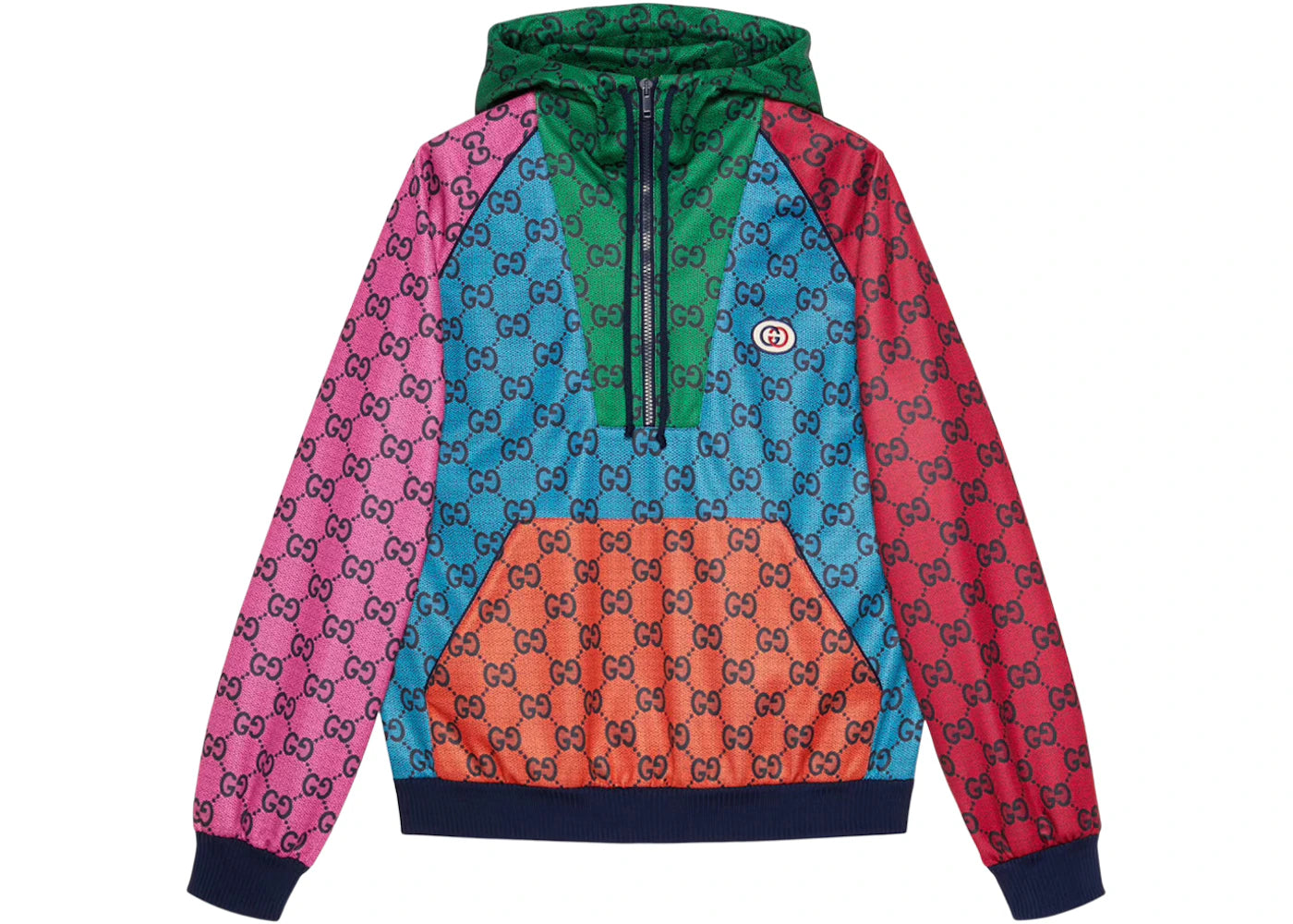 Gucci GG Jersey Sweatshirt Multicolor