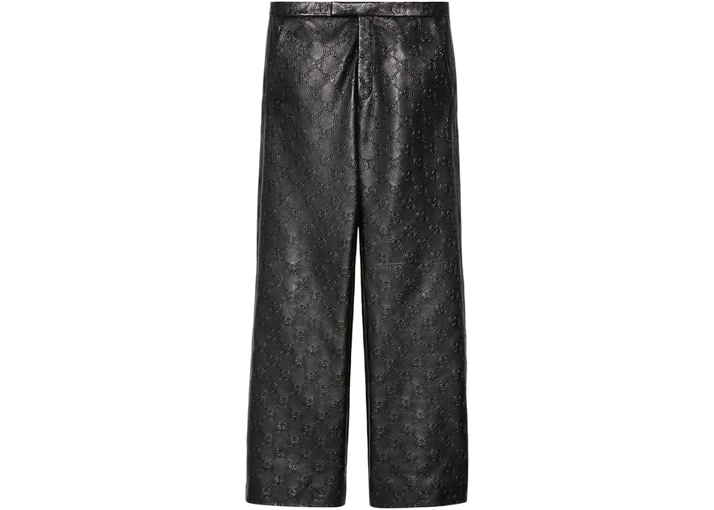 Gucci GG Leather Pant Black