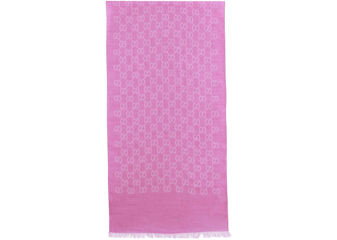 Gucci GG Logo Scarf Roseate Pink
