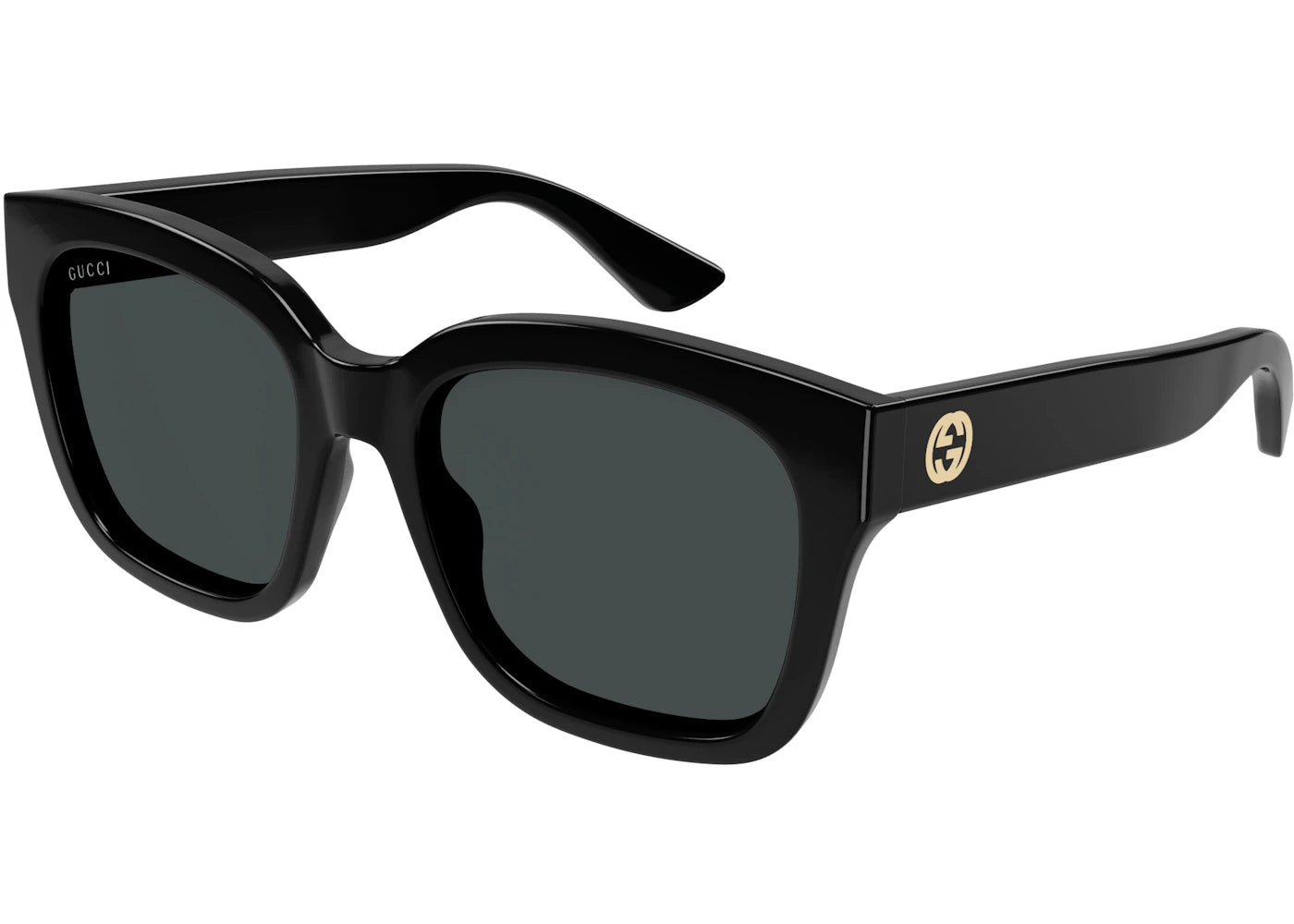 Gucci GG Logo Square Sunglasses Black (GG1338S-001)