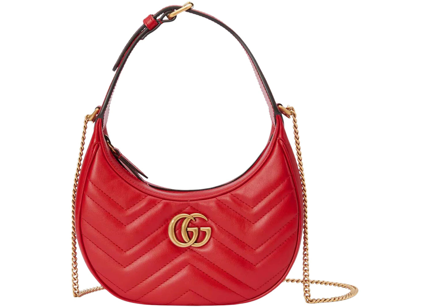 Gucci GG Marmont Matelasse Mini Bag Red