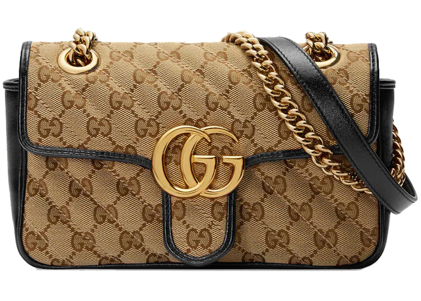 Gucci GG Marmont Mini Bag Beige/Ebony