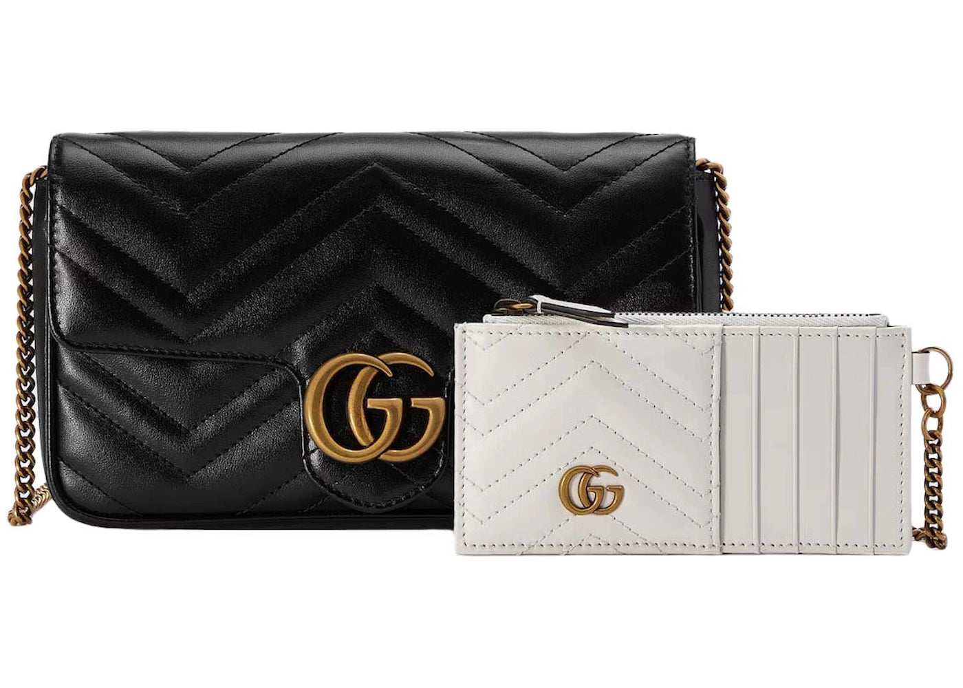 Gucci GG Marmont Mini Shoulder Bag Black