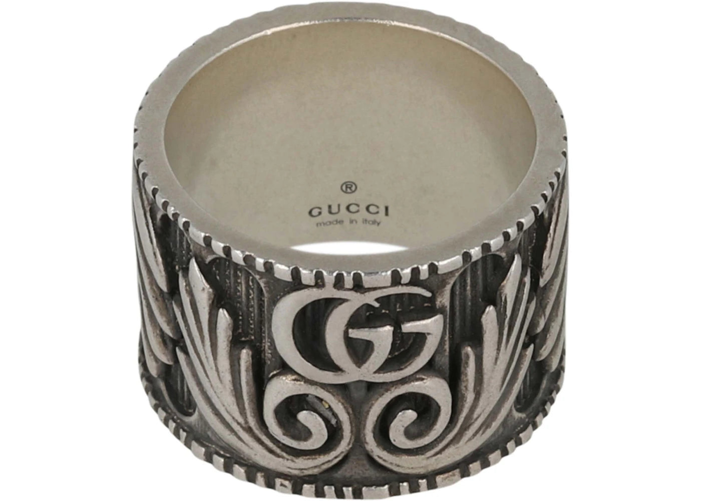 Gucci GG Marmont Ring Silver