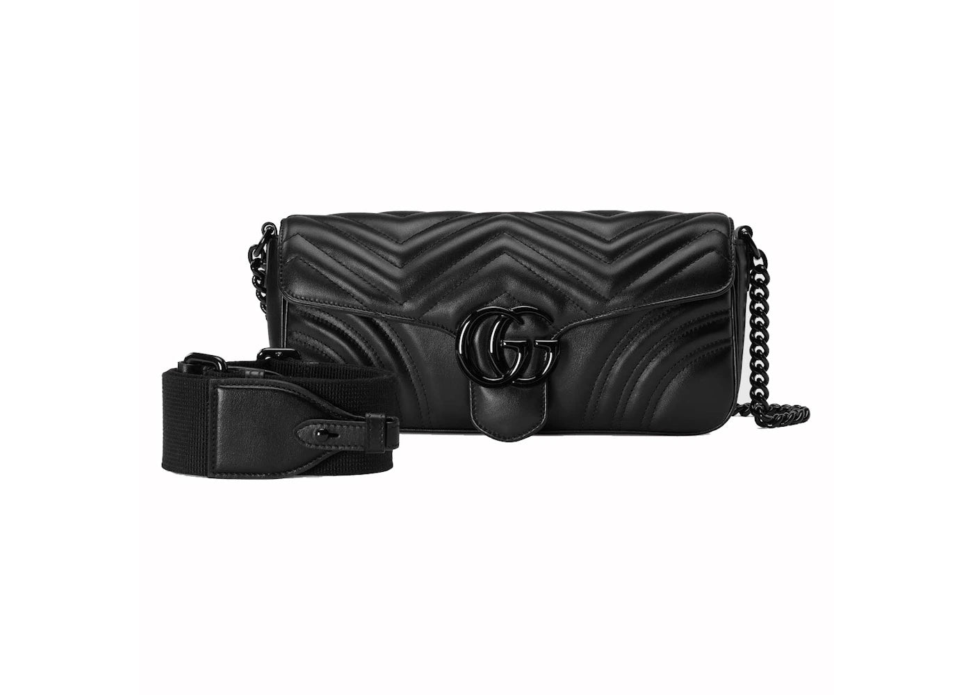 Gucci GG Marmont Shoulder Bag Black/Black-tone