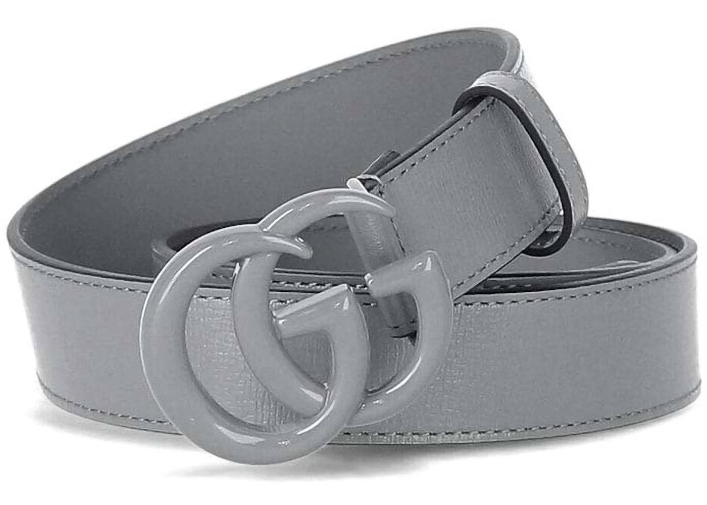 Gucci GG Marmont Thin Belt Grey