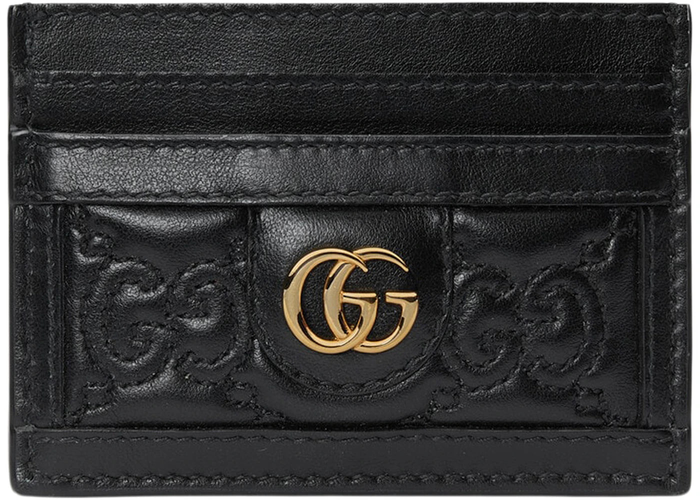 Gucci GG Matelasse Card Case Black