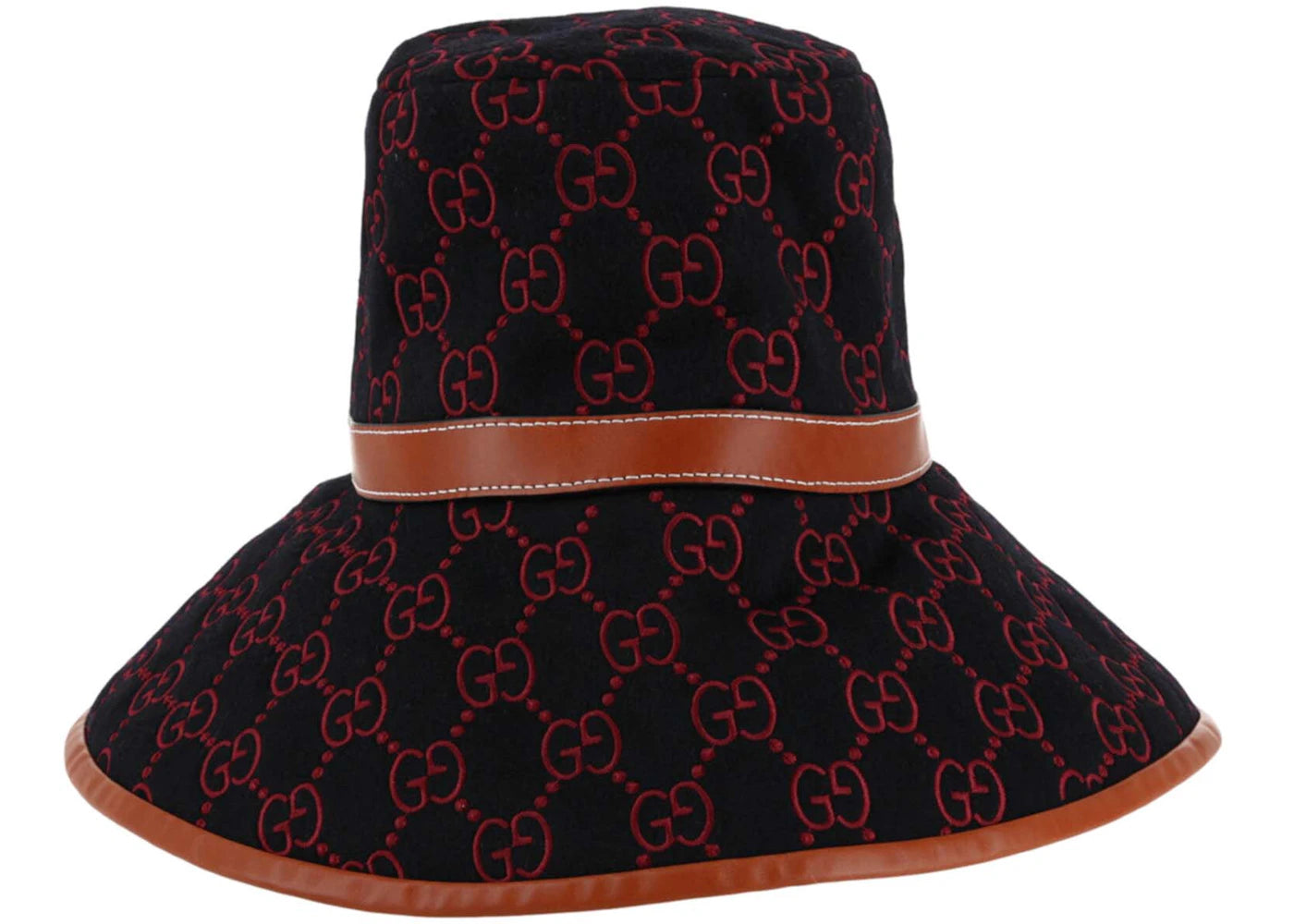 Gucci GG Supreme Bucket Hat Blue