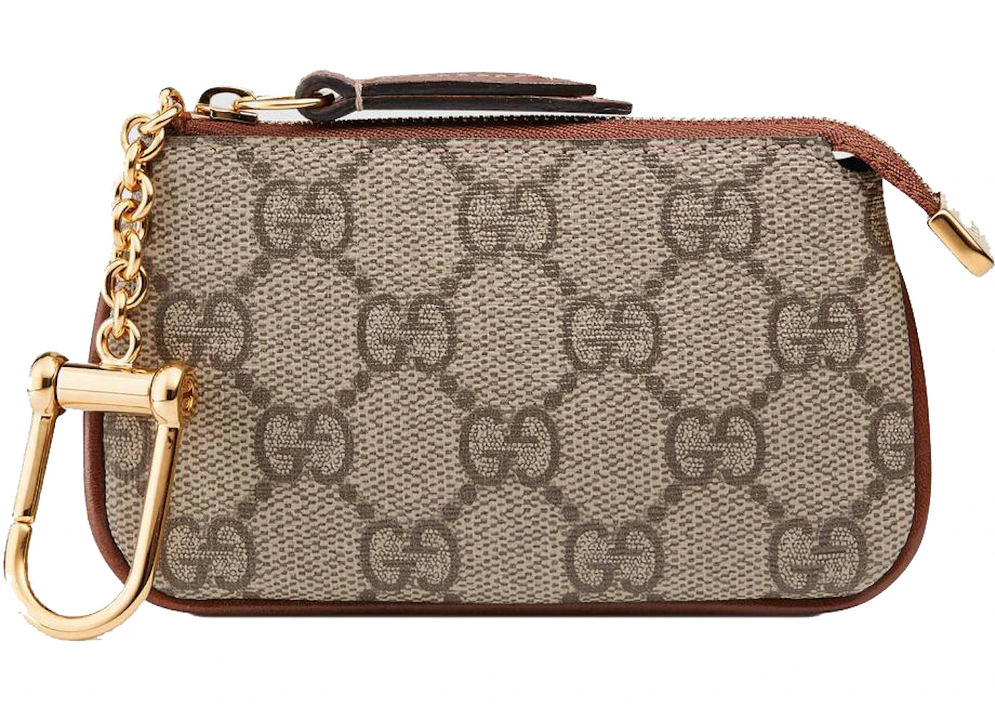 Gucci GG Supreme Key Pouch Beige/Ebony – Side Kicks