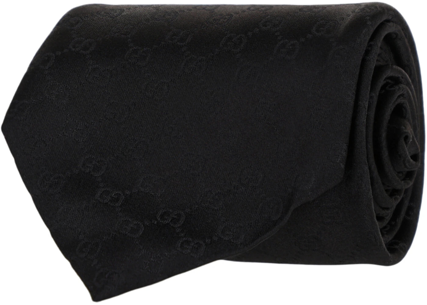 Gucci GG Supreme Silk Tie Black