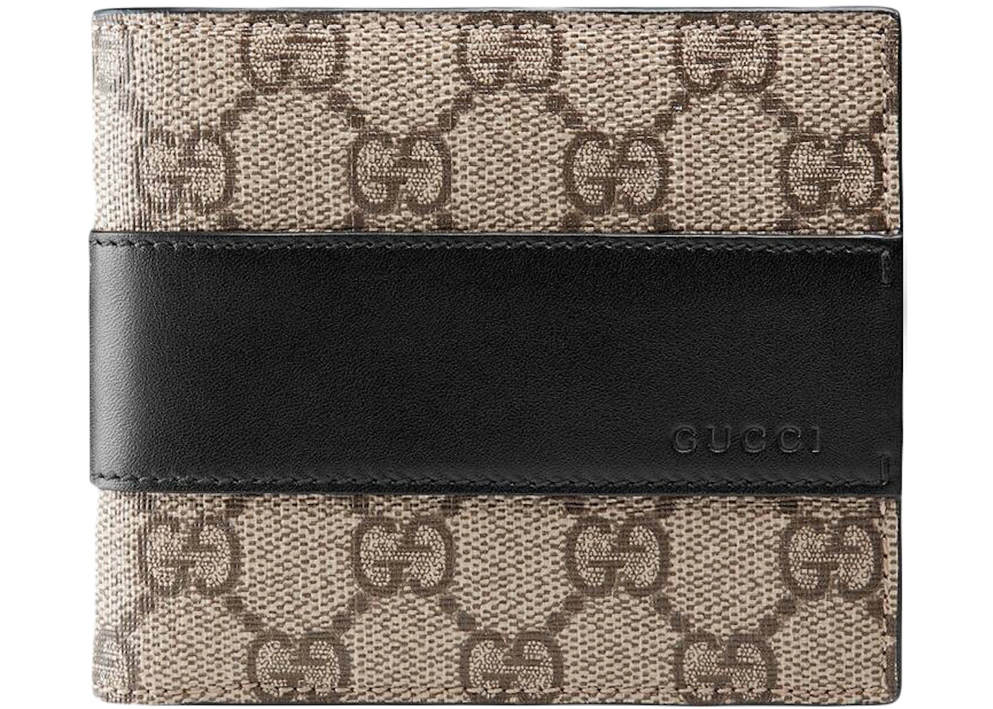 Gucci GG Supreme Wallet Beige/Ebony