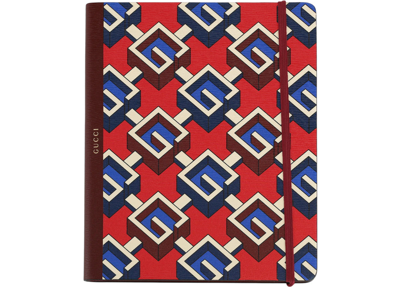Gucci Geometric G Printed Notebook Multi