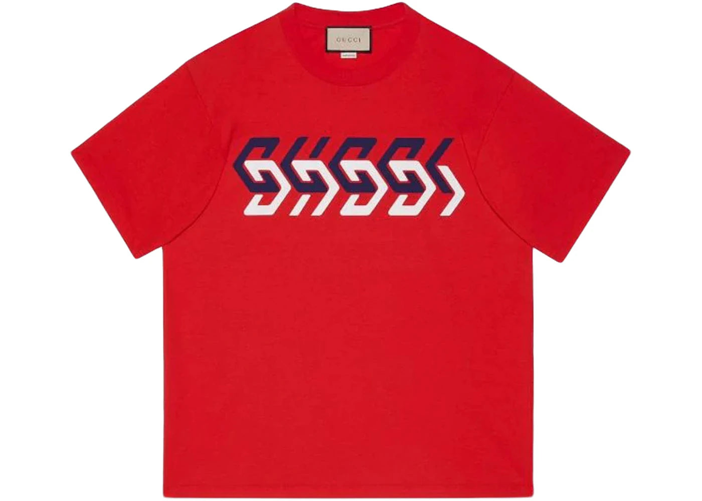Gucci Graphic Logo-Print T-shirt Red