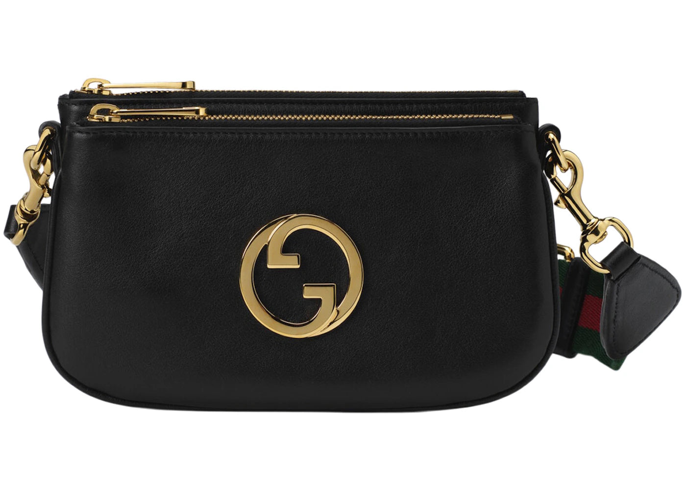 Gucci Gucci Blondie Mini Bag Black/Green/Red