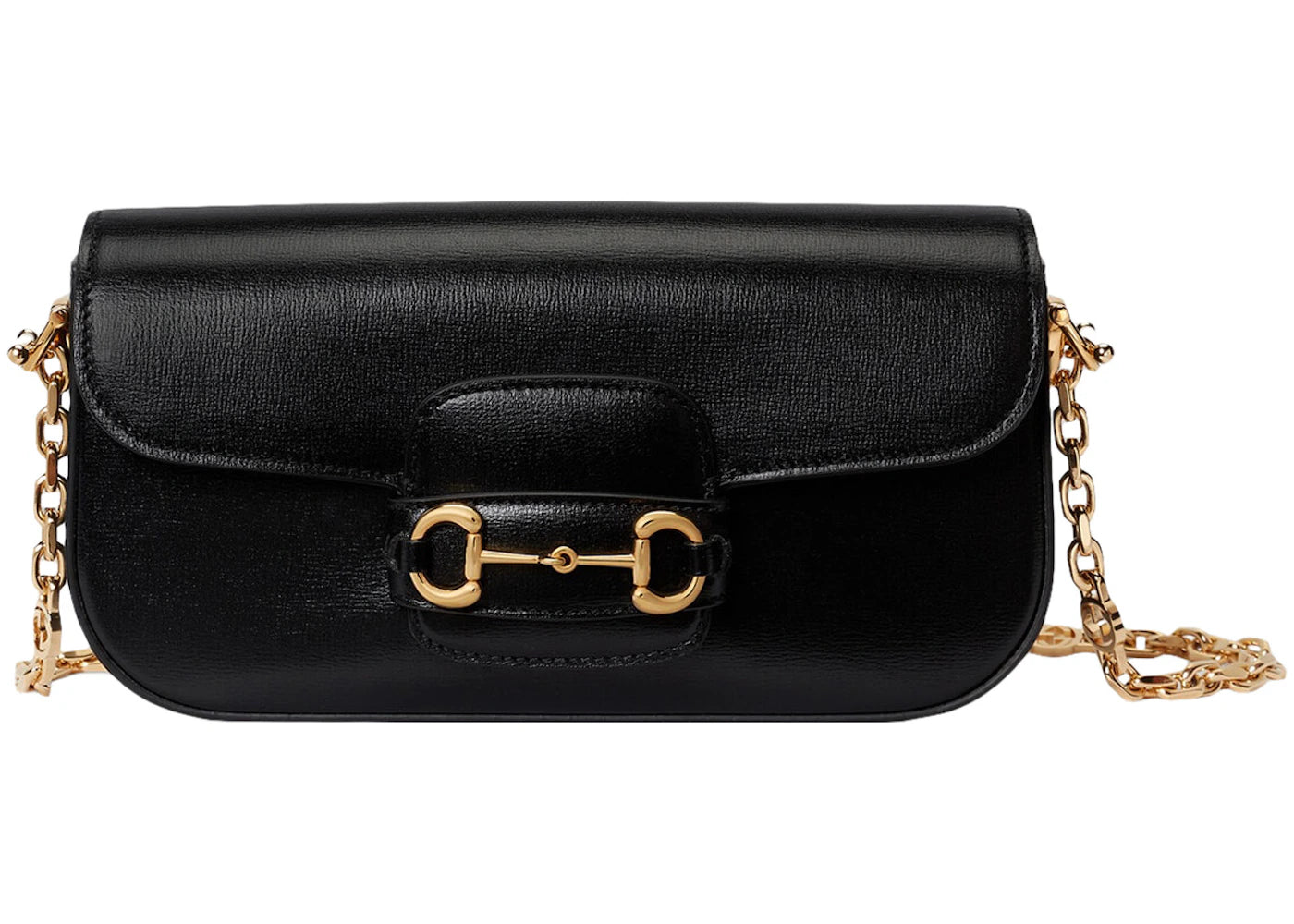 Gucci Gucci Horsebit 1955 Small Shoulder Bag Black