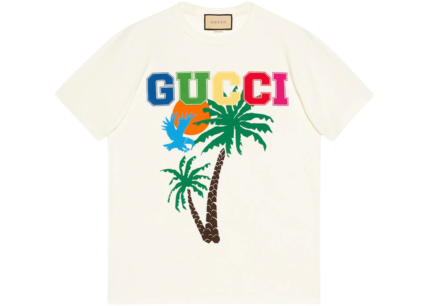 Gucci Gucci Palms T-Shirt White