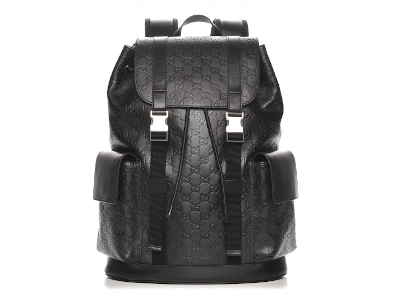 Gucci Guccissima Signature Backpack GG Black