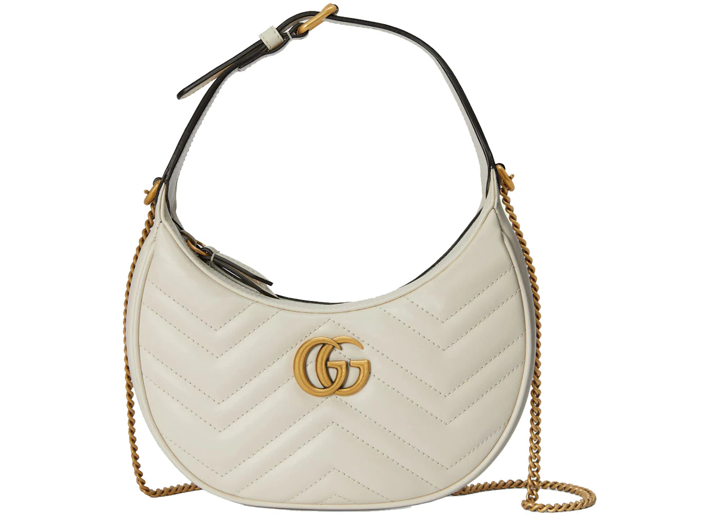 Gucci GG Marmont Matelasse Mini Bag White