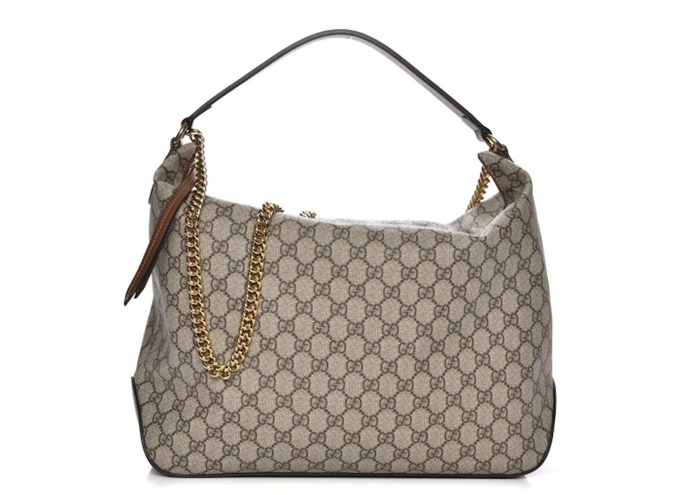 Gucci Hobo Monogram GG Supreme Large Light Brown