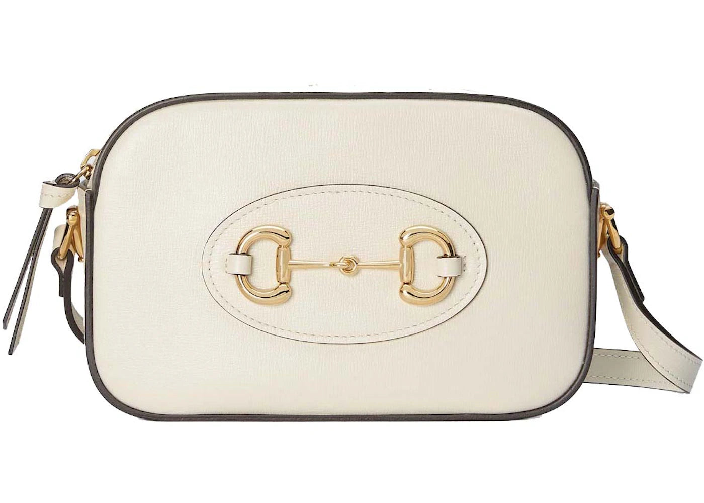 Gucci Horsebit 1955 Small Camera Shoulder Bag White