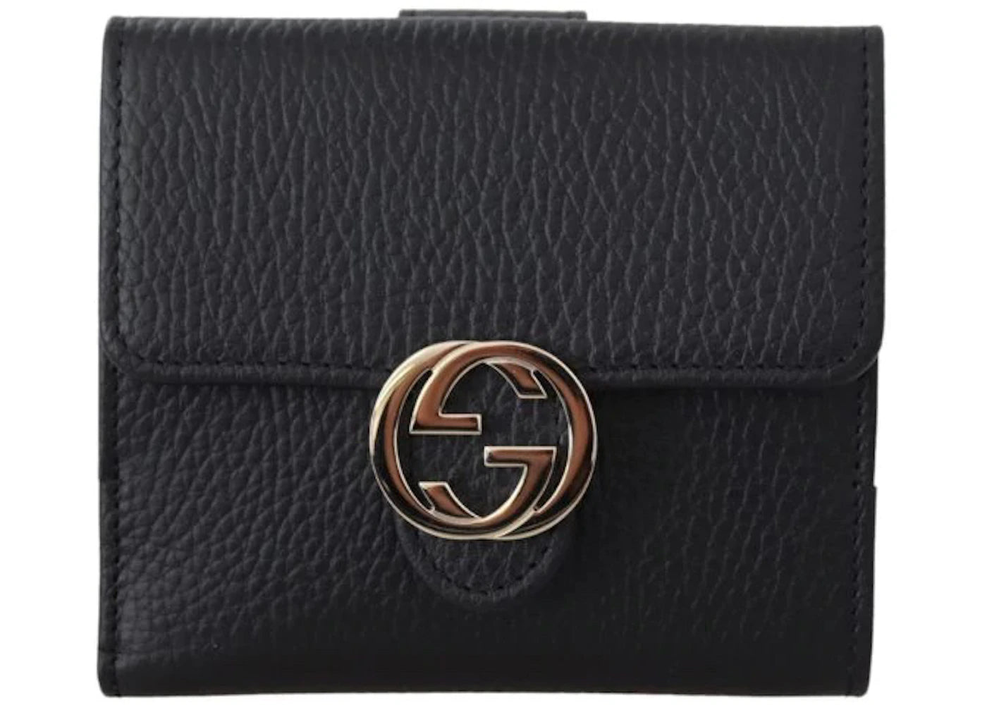 Gucci Interlocked GG Wallet Small Black