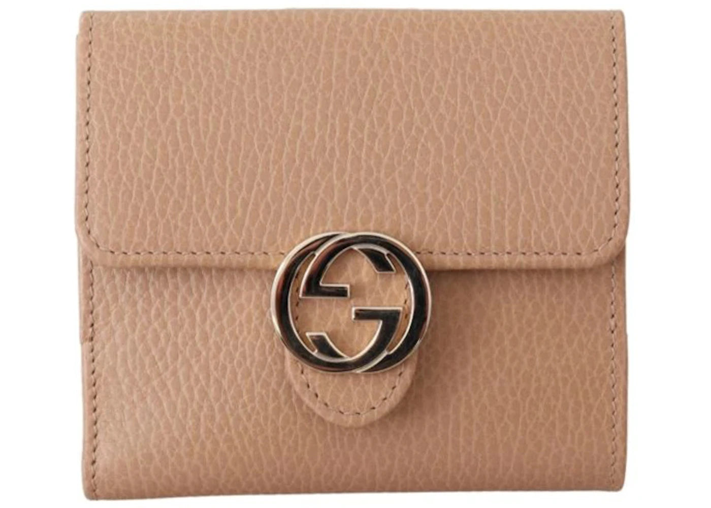 Gucci Interlocked GG Wallet Small Brown