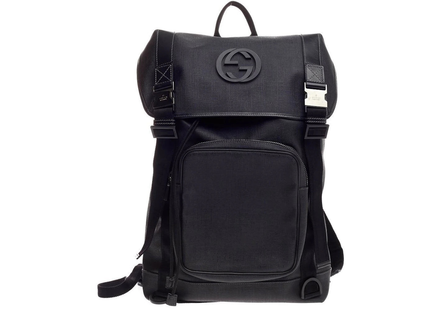 Gucci Interlocking G Backpack Large Black