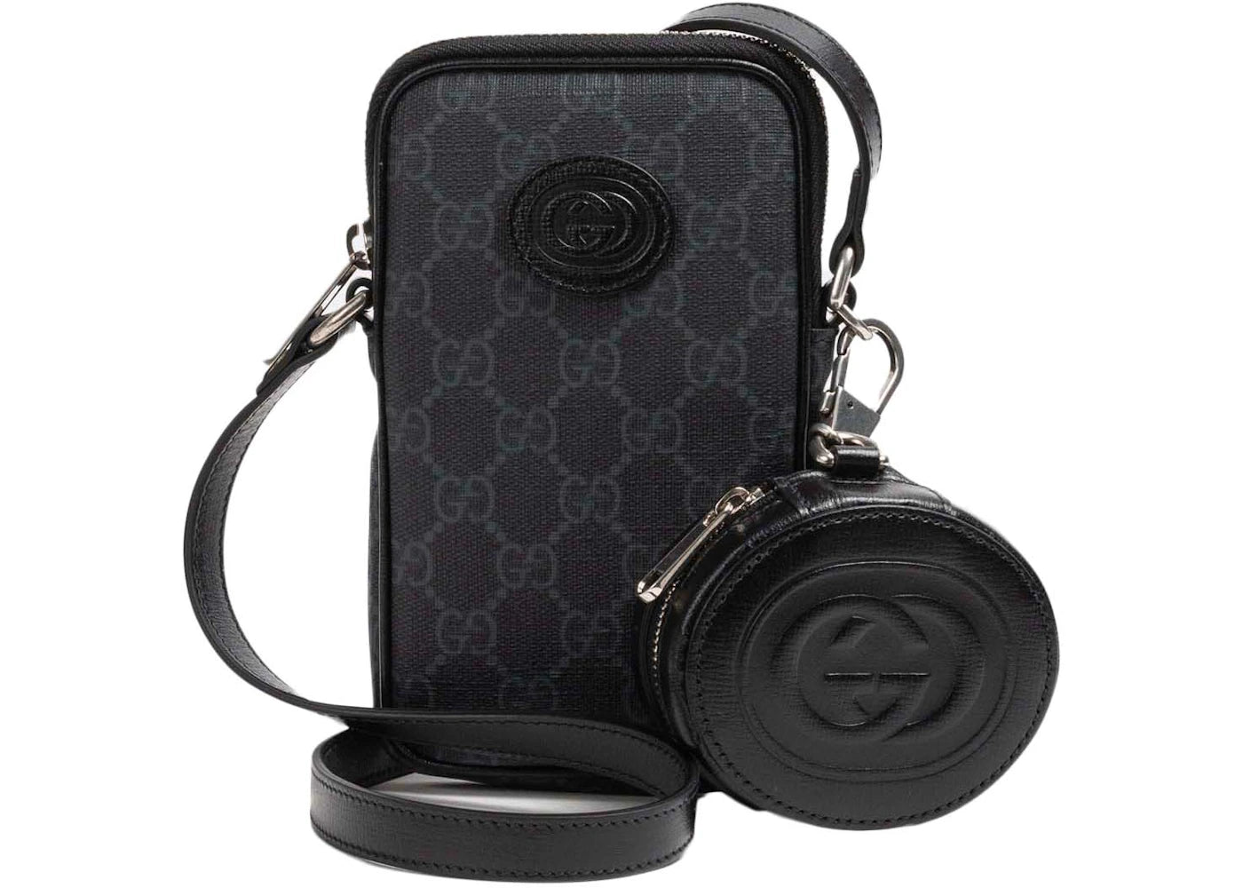 Gucci Interlocking G Mini Bag Black/Grey