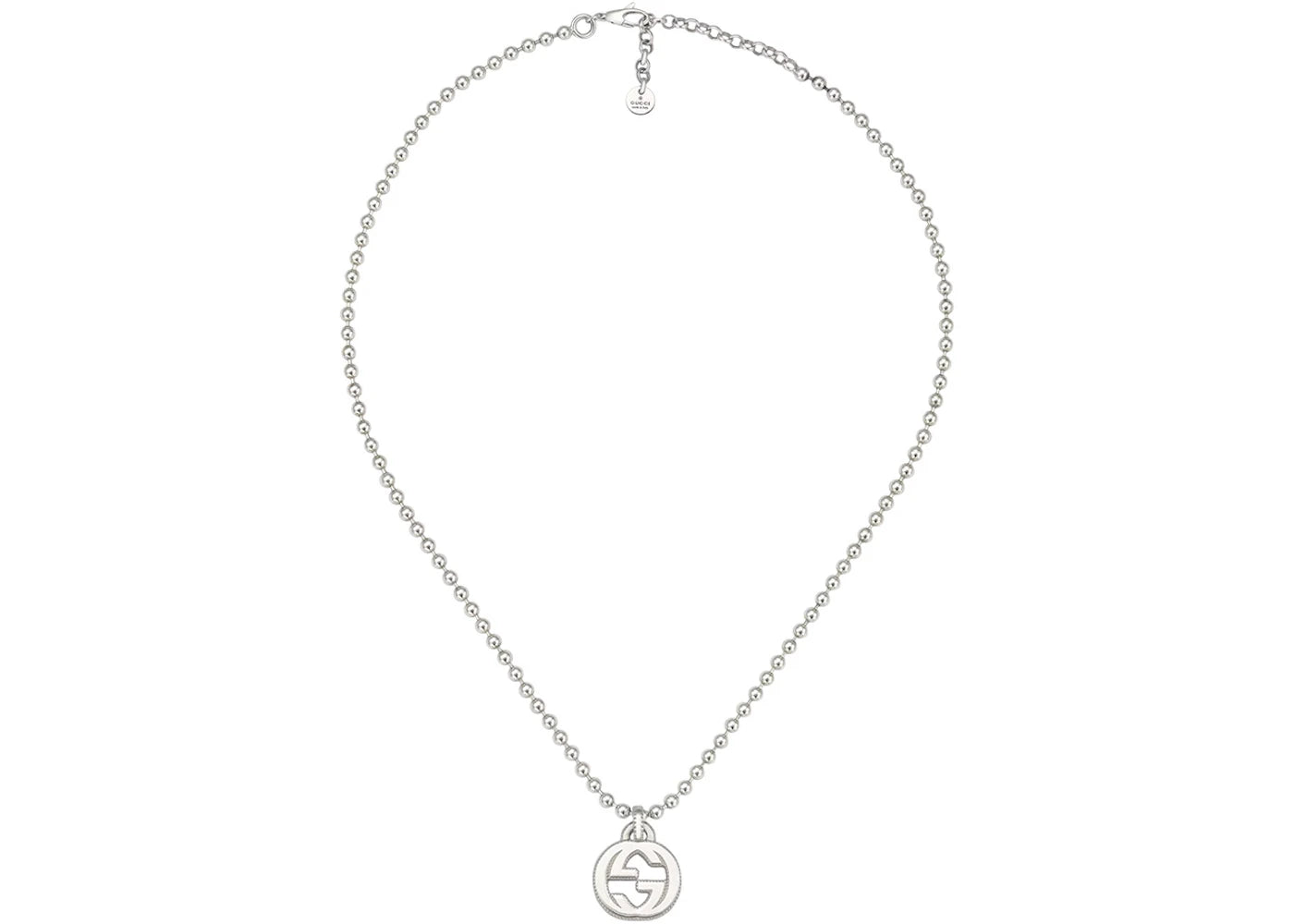 Gucci Interlocking G Necklace in Silver 925 Sterling Silver