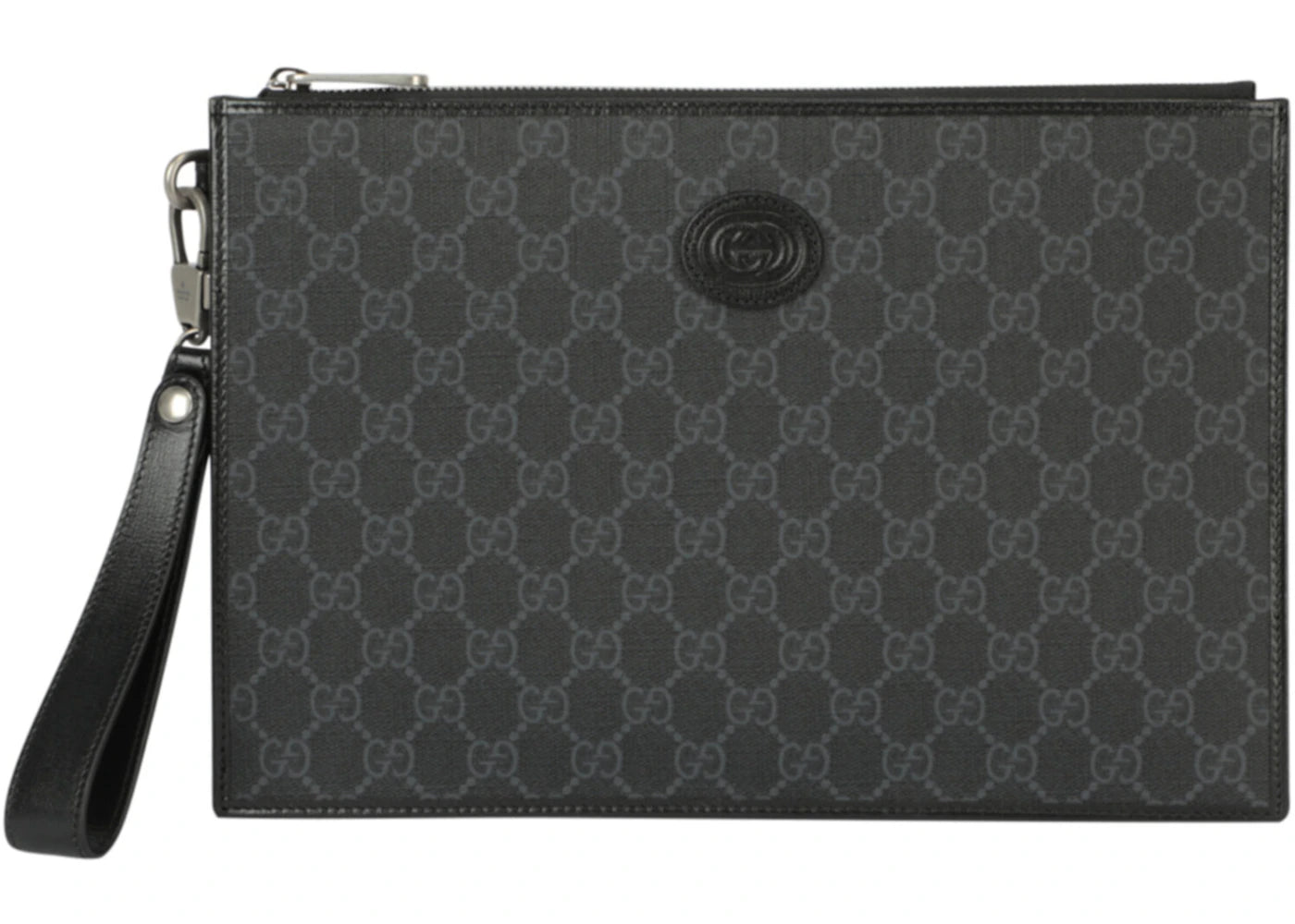 Gucci Interlocking G Pouch Black