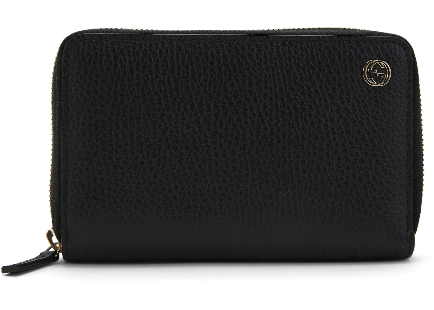 Gucci Interlocking G Zip Around Wallet Small Black