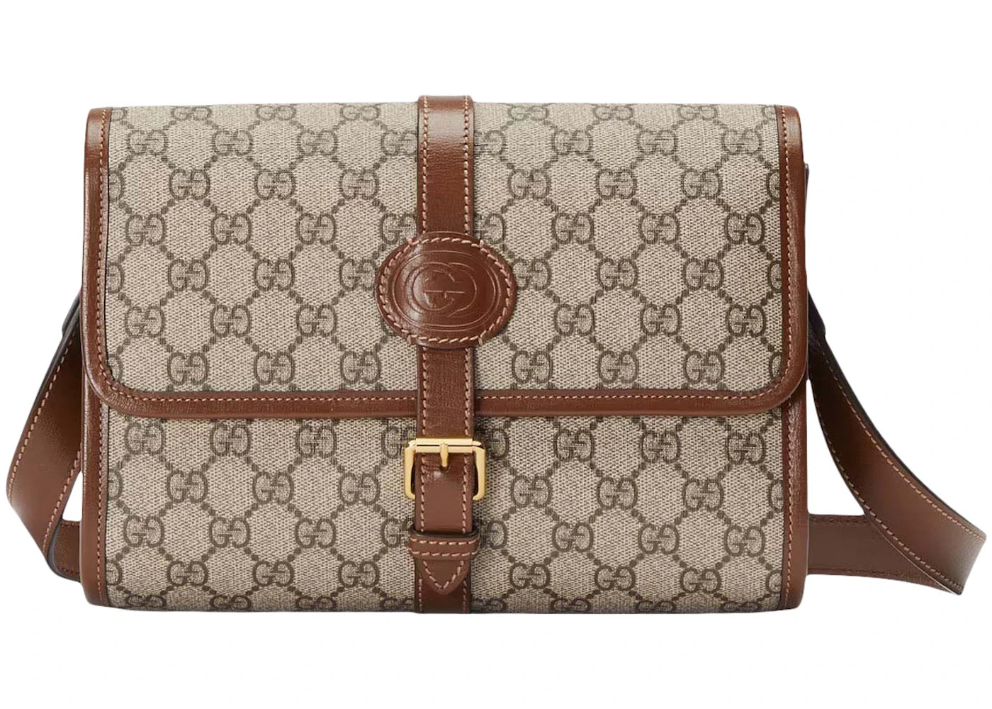 Gucci Interlocking GG Messenger Beige/Ebony