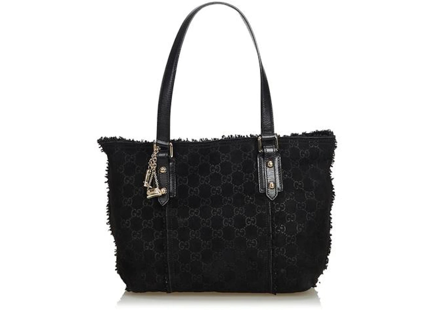 Gucci Jolicoeur Tote GG Mouton Black