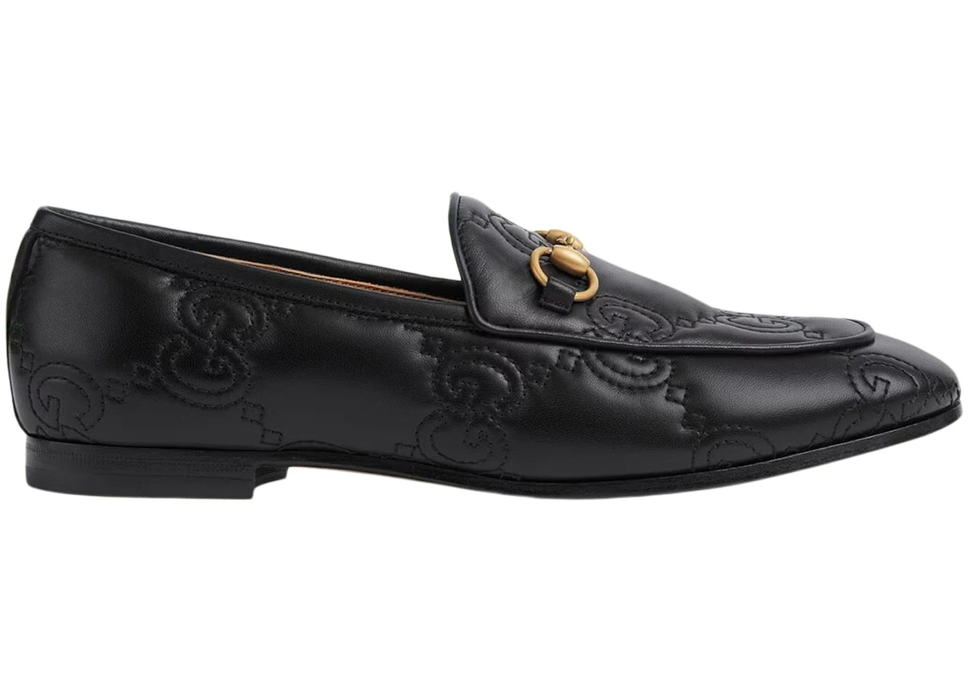 Gucci Jordaan Loafer Black GG Leather
