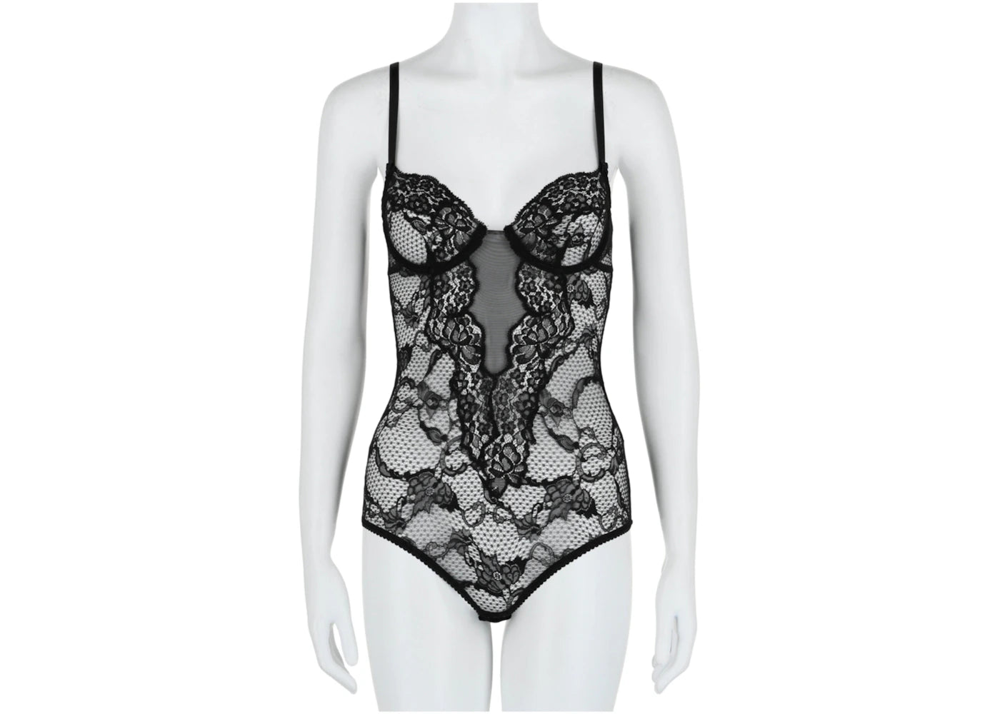 Gucci Lace Bodysuit Black