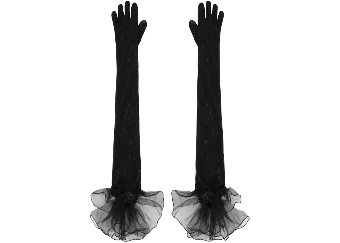 Gucci Lace Glove Sleeves Black