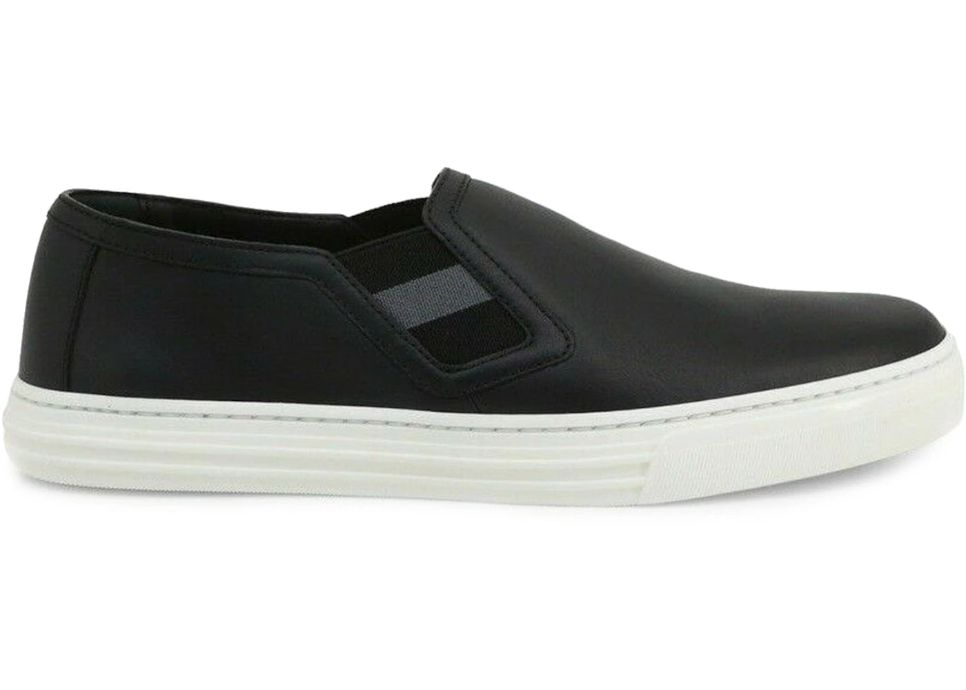 Gucci Leather Low Black White (Women's)