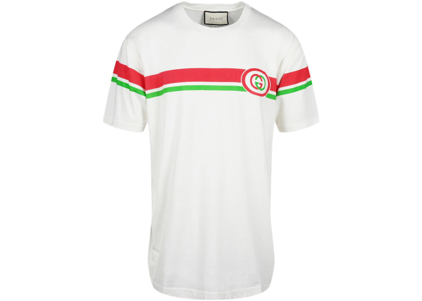 Gucci Logo Crew Neck T-shirt Milk