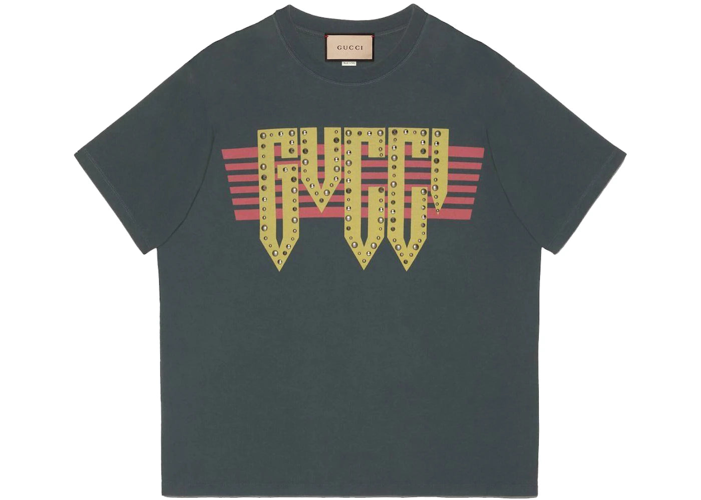 Gucci Logo-Print T-shirt Dark Green