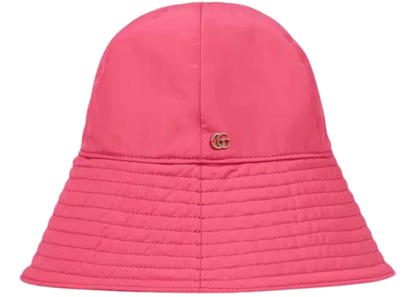 Gucci Logo-plaque Bucket Hat Pink
