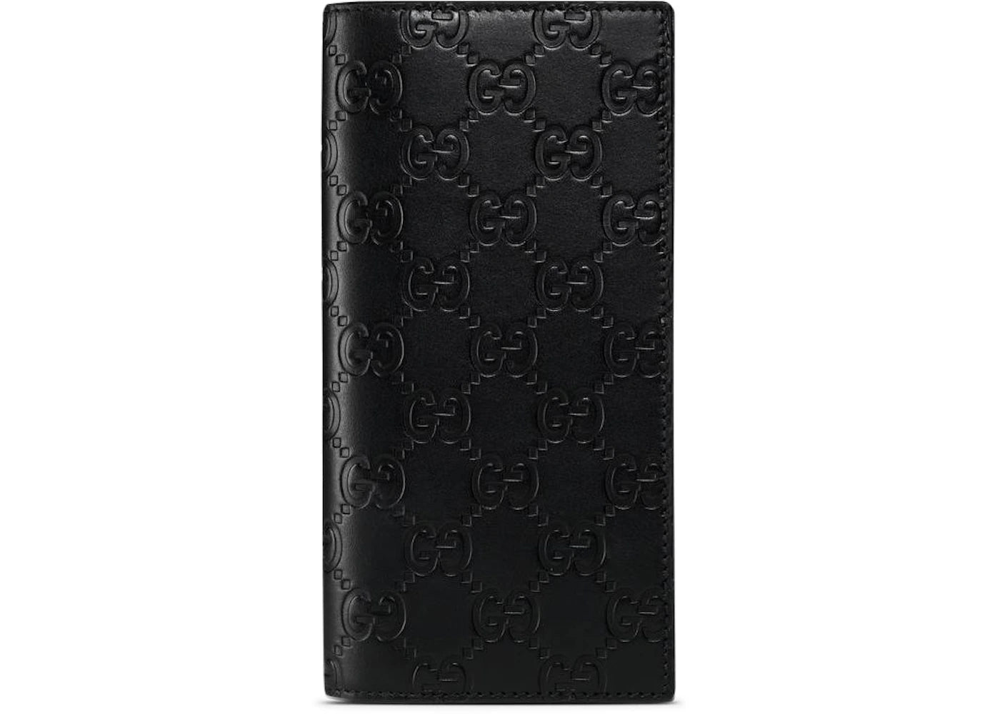 Gucci Long Wallet Signature Black