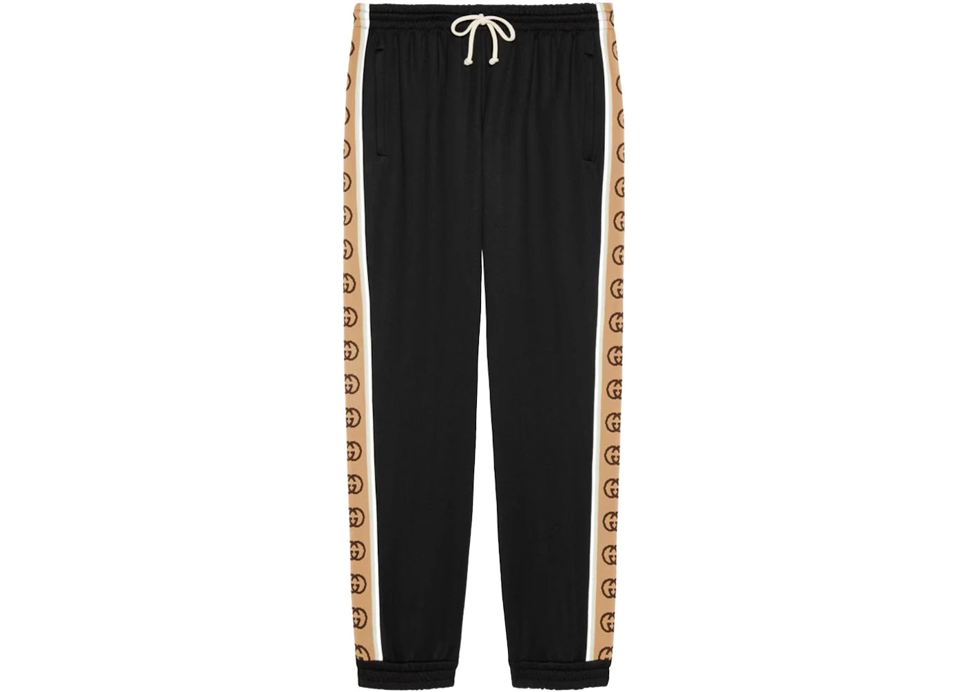 Gucci Loose Technical Jersey Jogging Pant Black