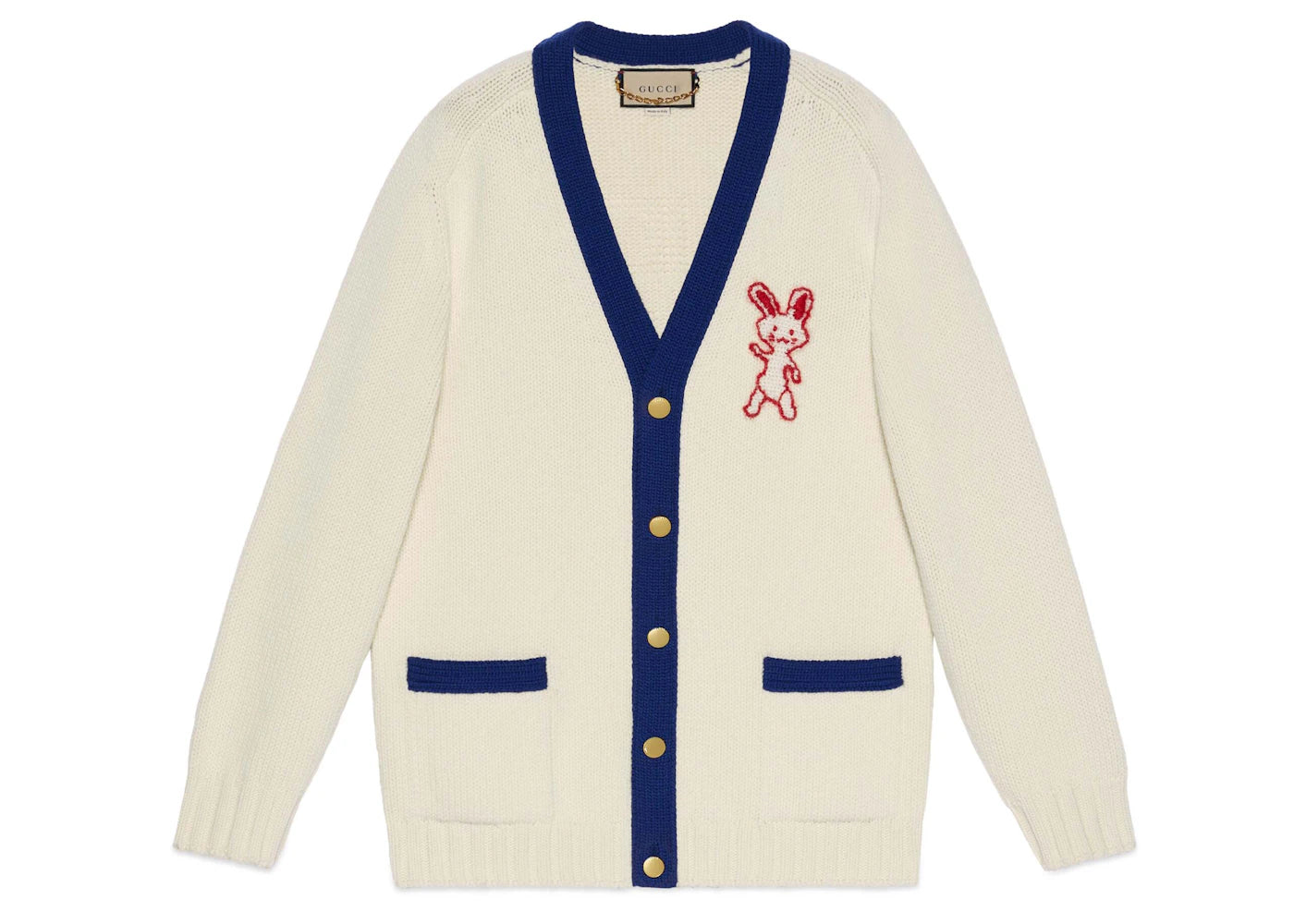 Gucci Lunar New Year Cardigan Ivory