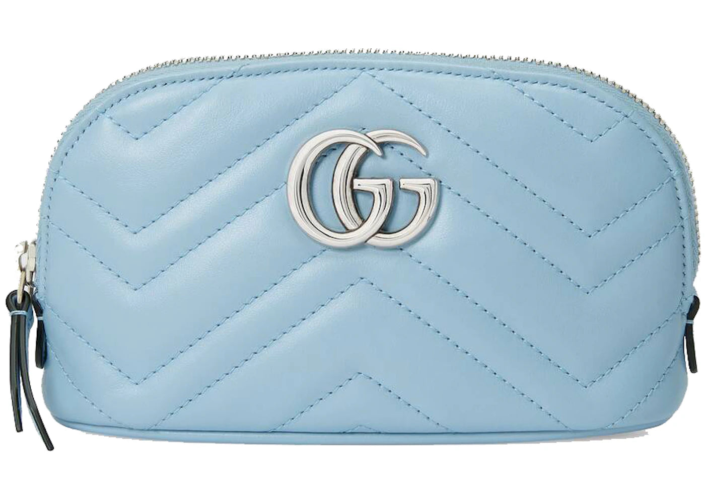 Gucci Marmont Cosmetic Case GG Medium Pastel Blue