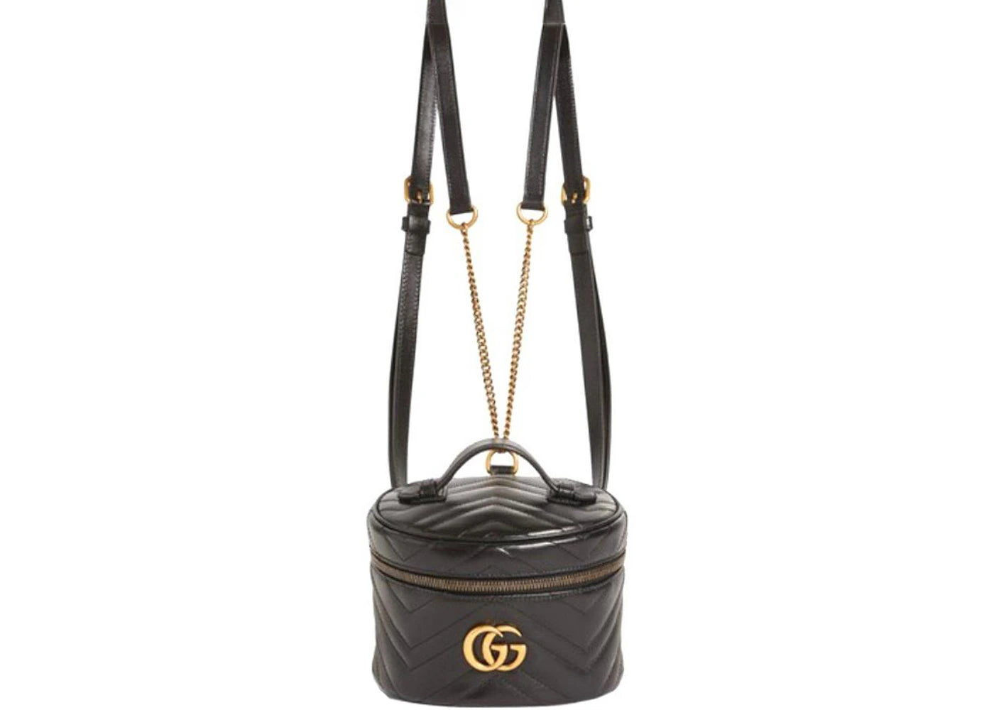 Gucci Marmont GG Backpack Black