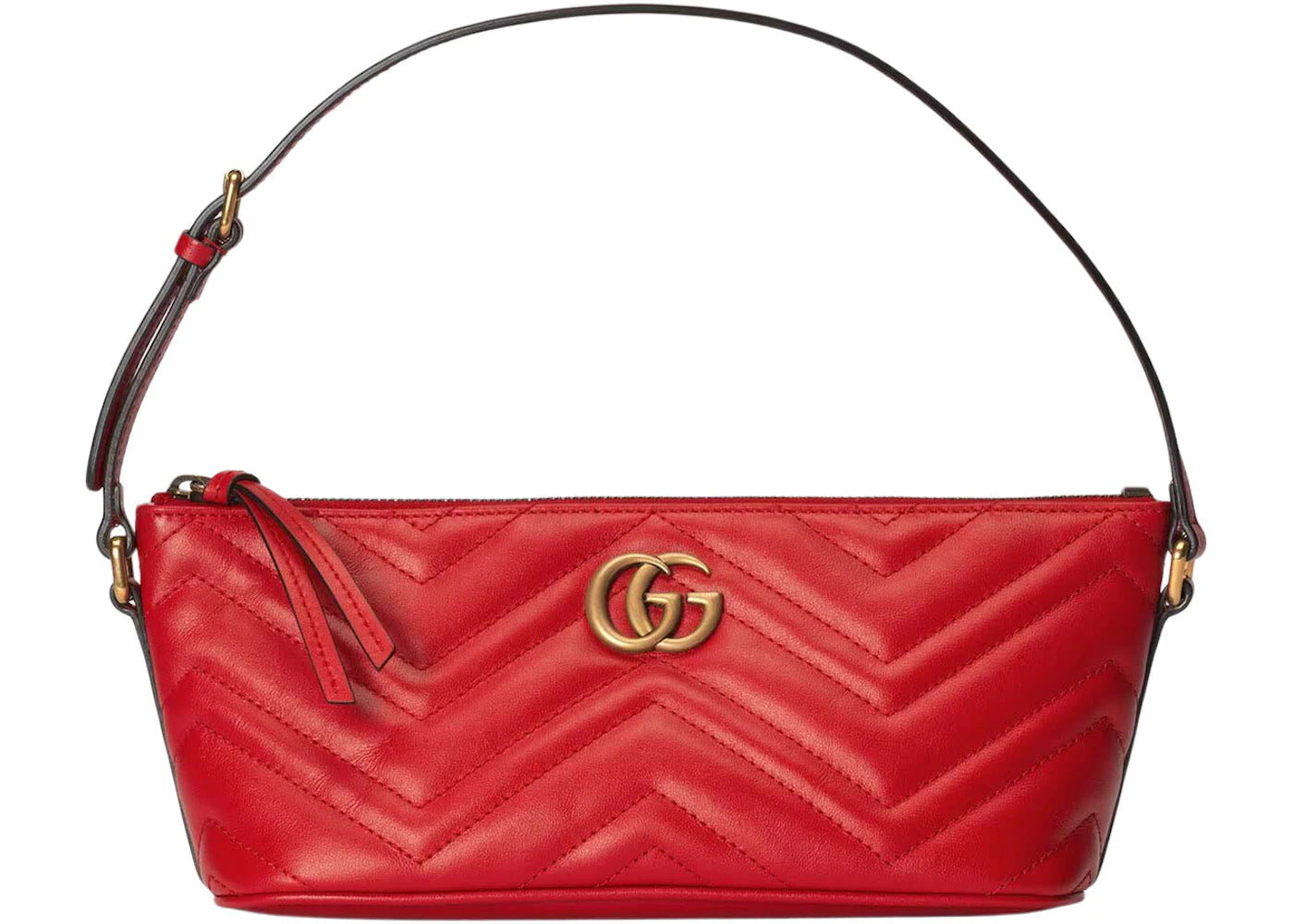 Gucci Marmont GG Small Shoulder Bag Red