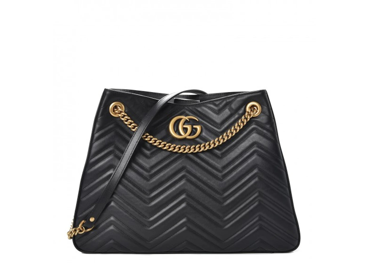 Gucci GG Marmont Matelasse Medium Black