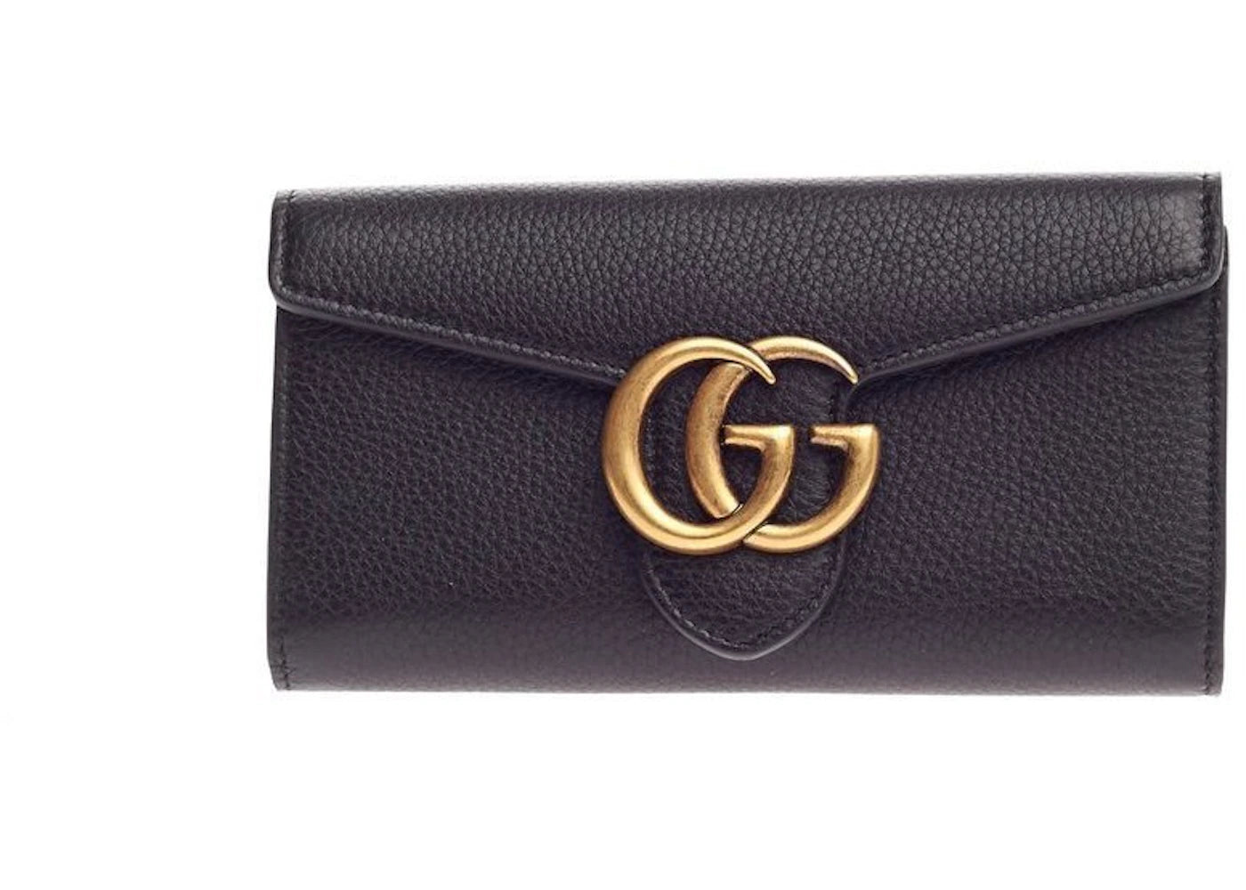 Gucci GG Marmont Continental Wallet Black