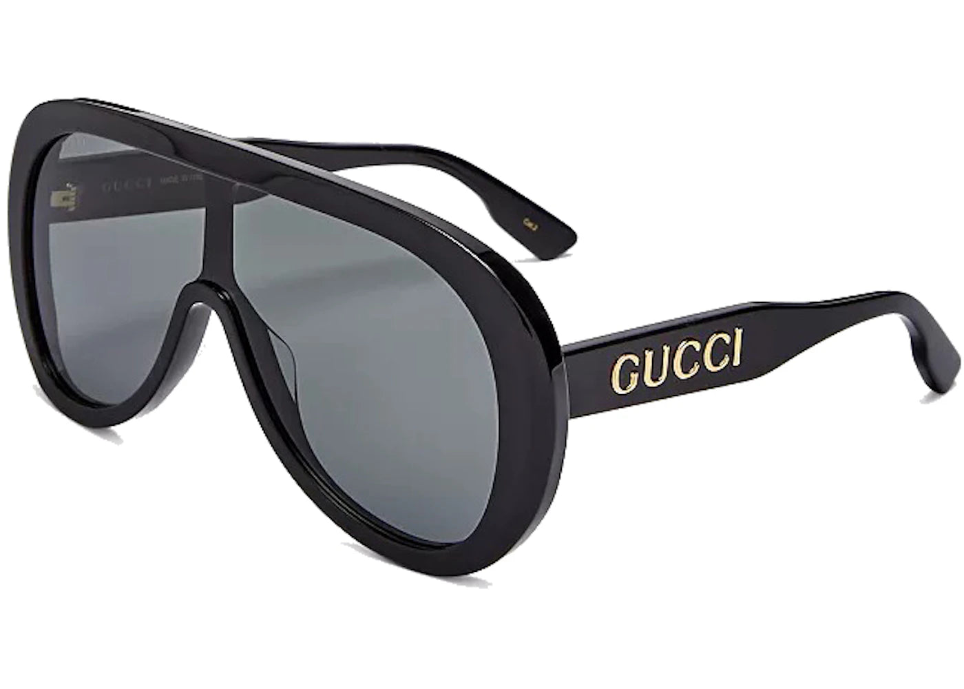 Gucci Mask Aviator Sunglasses Black (GG1370S 001 99)