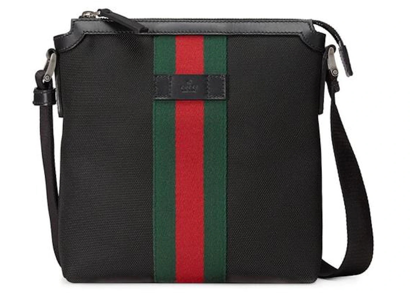 Gucci Messenger Techno Canvas Web Black